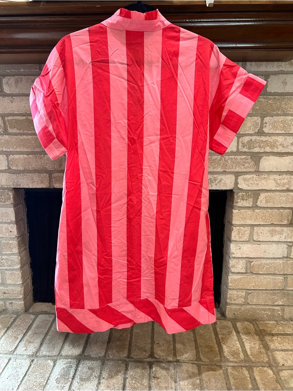 THML Pink Striped Mini Dress EUC - Picture 5 of 6